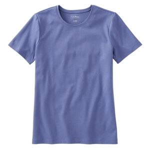 L.L. Bean | Blue Crewneck Tee | Large Petite